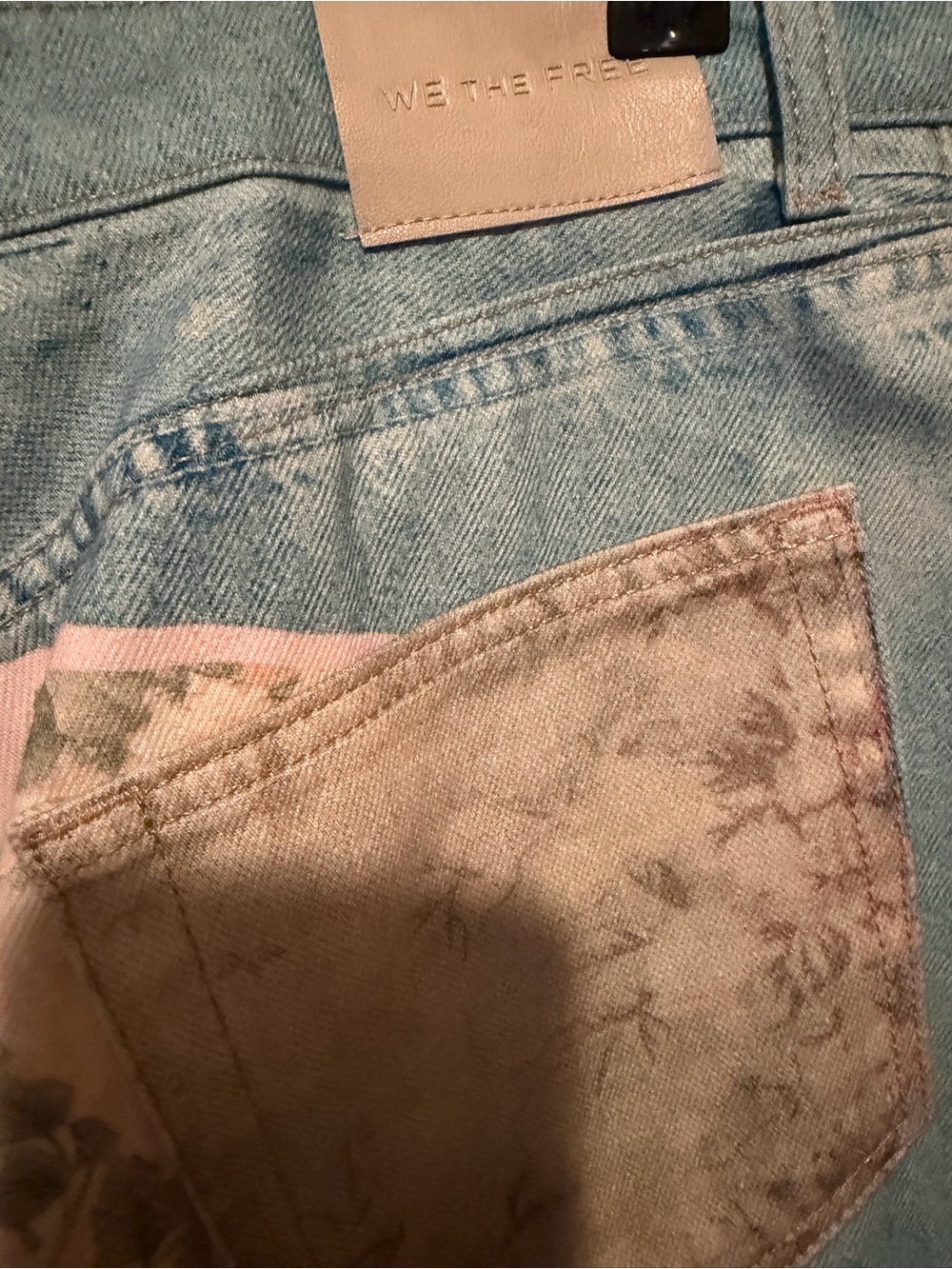 We The Free Illusions Printed Relaxed Jeans - Picture 8 of 11